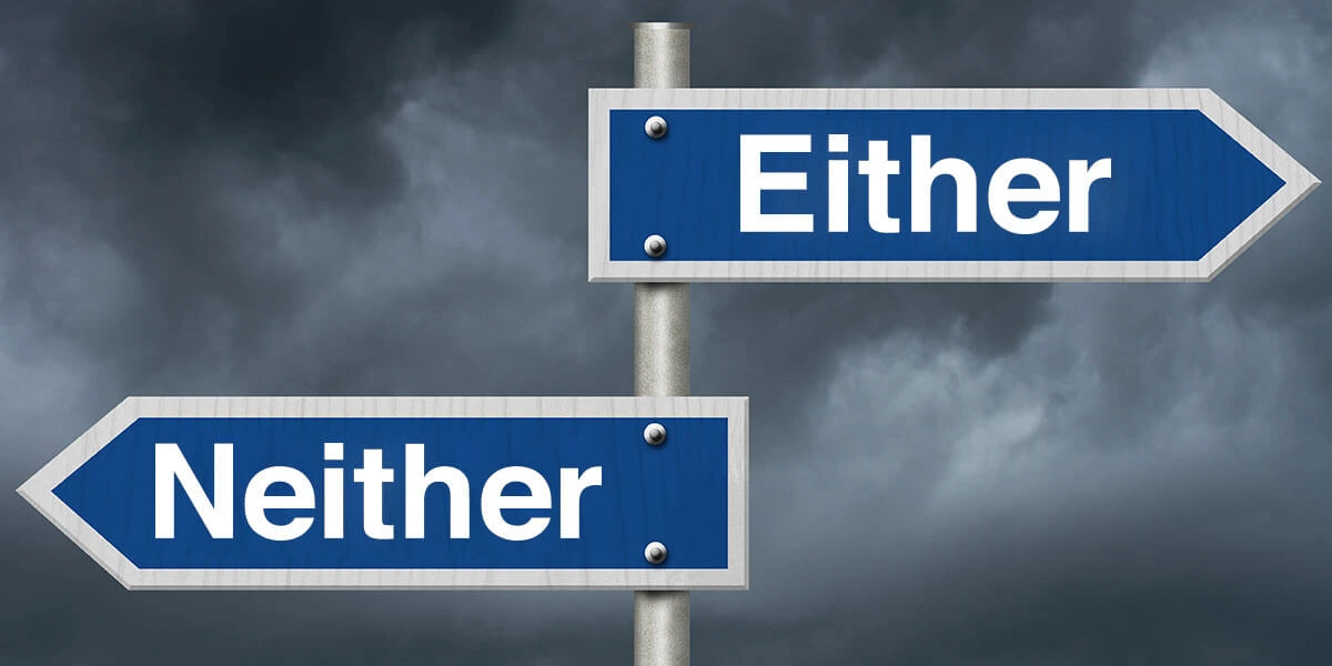 Either-or-neither-nor