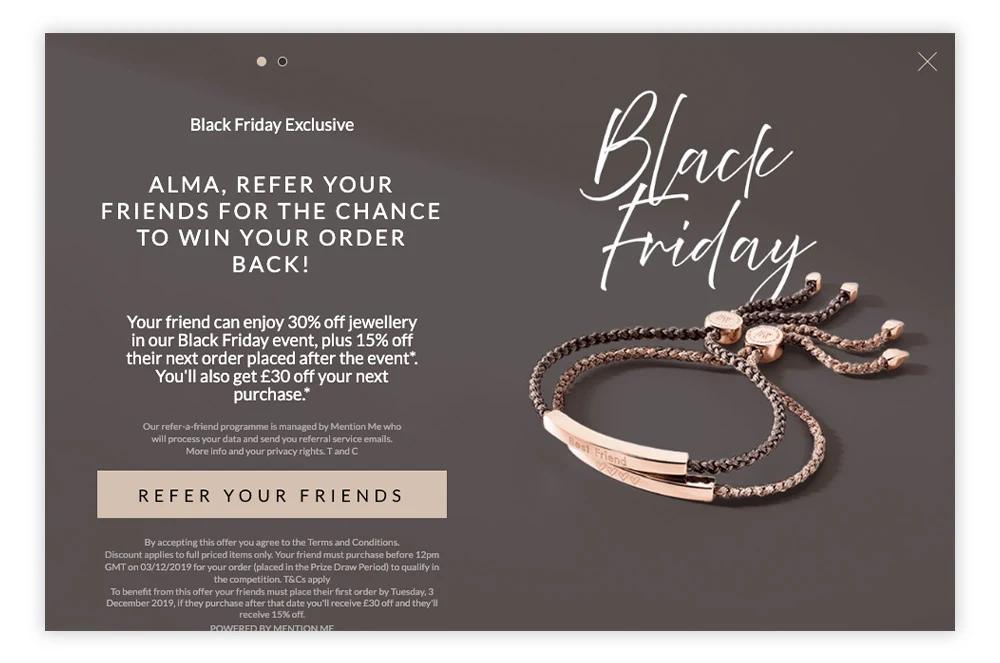 Referral-campaign