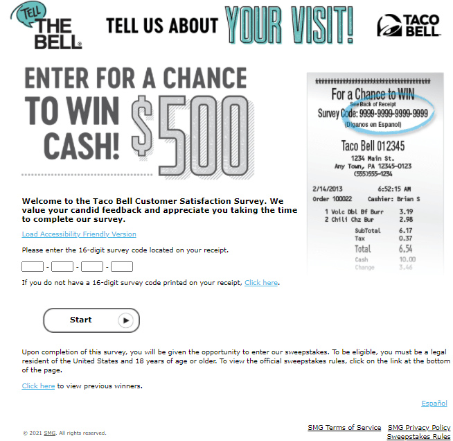 Taco-Bell-CSAT-survey